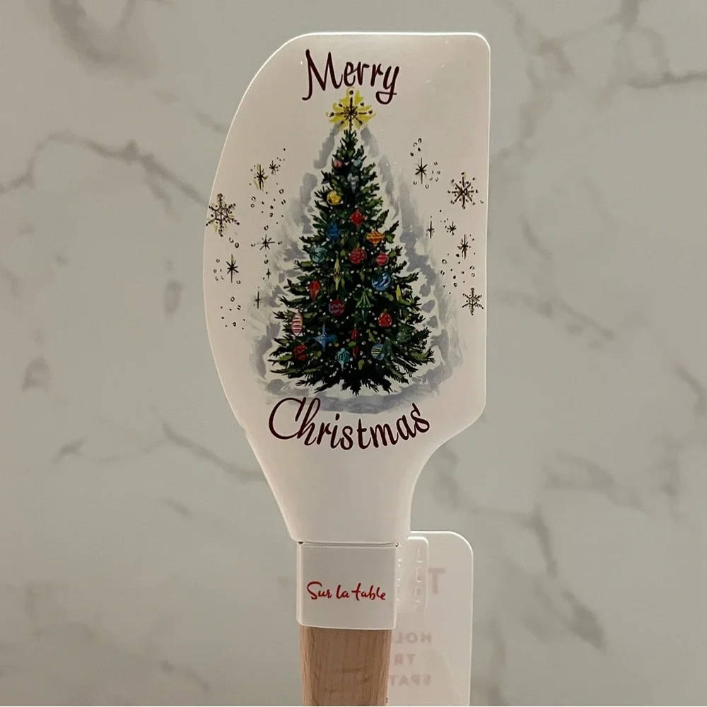NEW! Sur La Table Tovolo Merry Christmas Holiday Tree Spatula